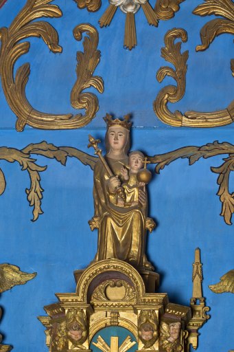 Statue : Vierge à l'Enfant