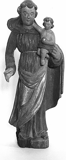 Statuette : Vierge à l'Enfant