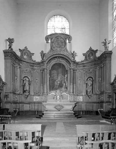 Vue générale du choeur. - (c) Région Nouvelle-Aquitaine, Inventaire général du patrimoine culturel