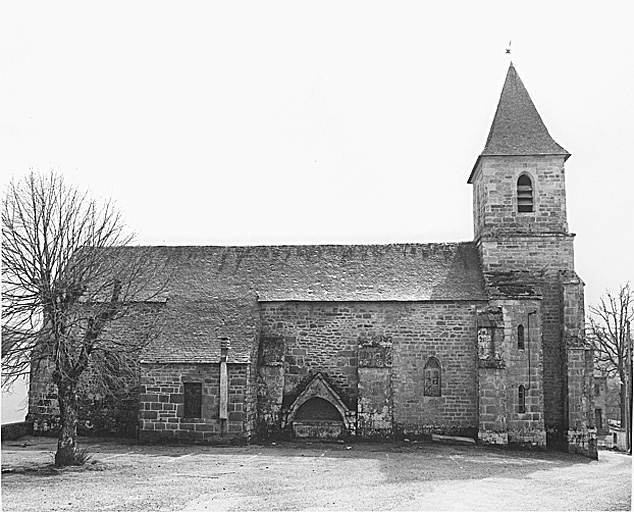 Vue d'ensemble de la façade nord.