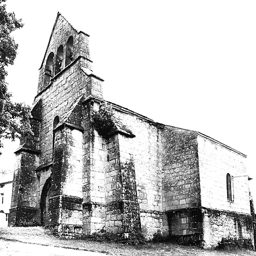 Extérieur, vue d'ensemble sud-ouest.