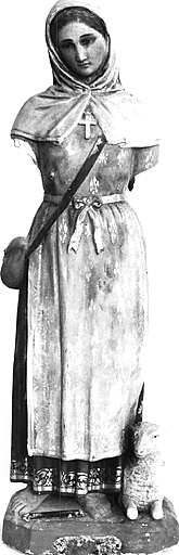 Statuette : sainte Geneviève