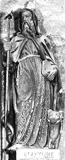 Statuette : saint Antoine