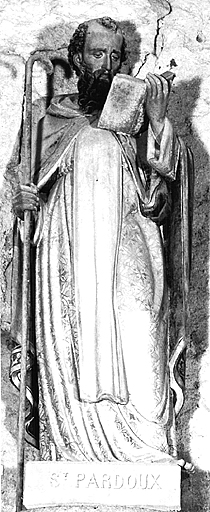 Statuette : saint Pardoux