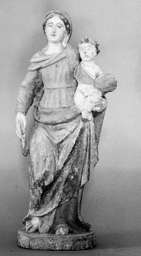 Statuette : Vierge à l'Enfant