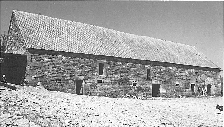 Grange-étable (côté étable).