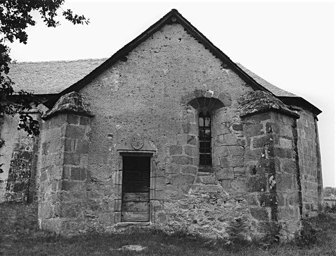 Pignon de la chapelle sud.