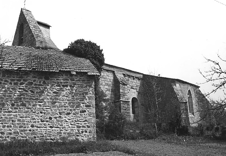 Elévation sud, dernières travées.