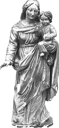 Statuette : Vierge à l'Enfant