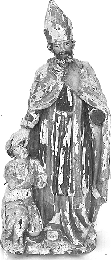 Statuette : saint Clair