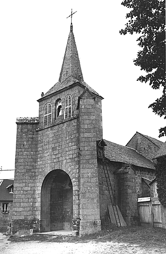 Elévation ouest.