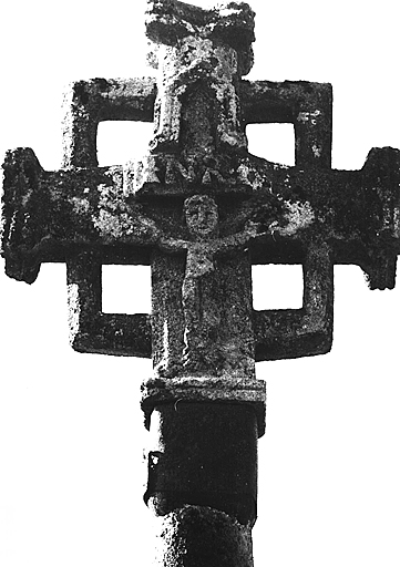 Détail : le Christ en croix.