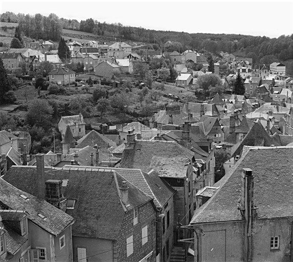 Vue générale du quartier de la Borde et des nouveaux quartiers.