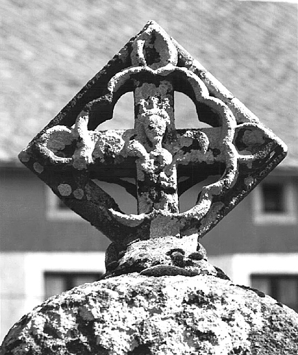 Détail de la croix, revers.