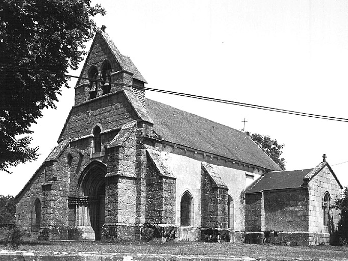 Vue générale côtés sud et ouest.