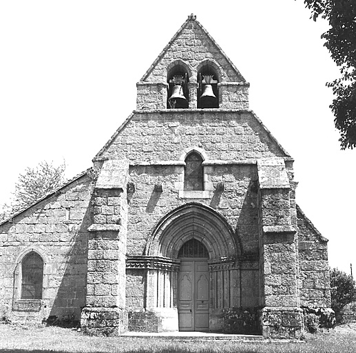 Façade occidentale.