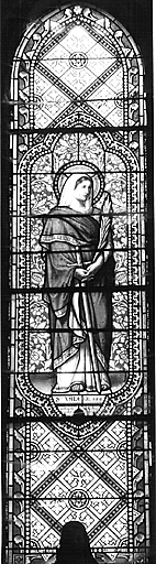 Verrière : sainte Valérie