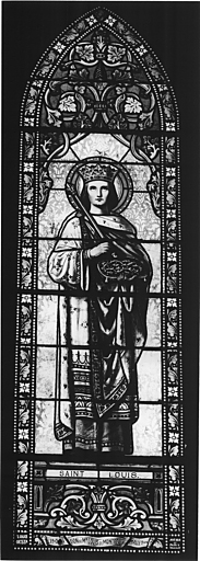 Verrière : saint Louis