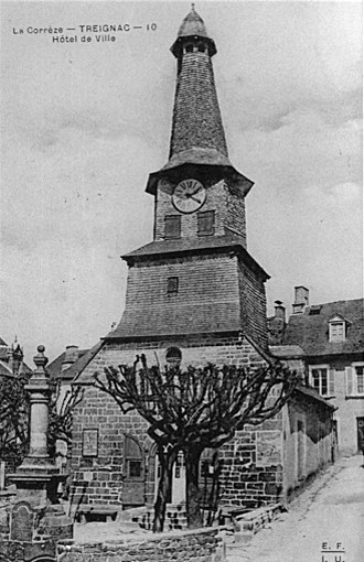 Hôtel de Ville, façade ouest.