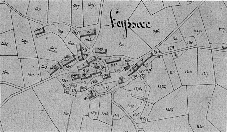Plan parcellaire.