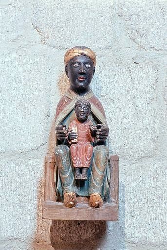 Statuette : Vierge à l'Enfant dite Vierge noire