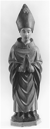 Statue (demi-nature) : saint Salvy