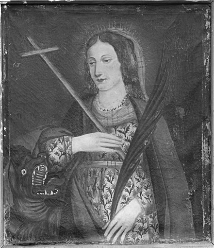 Tableau : sainte Marguerite d'Antioche