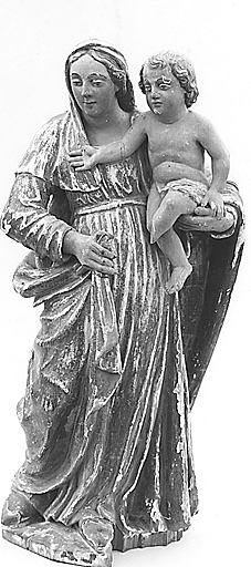 Statue : Vierge à l'Enfant