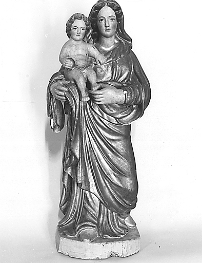 Statue : Vierge à l'Enfant