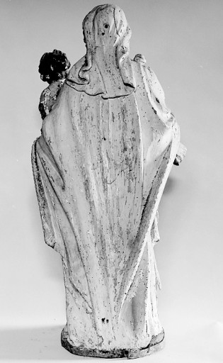 Statue : Vierge à l'enfant