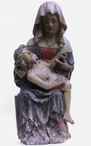 Groupe sculpté : Vierge de Pitié