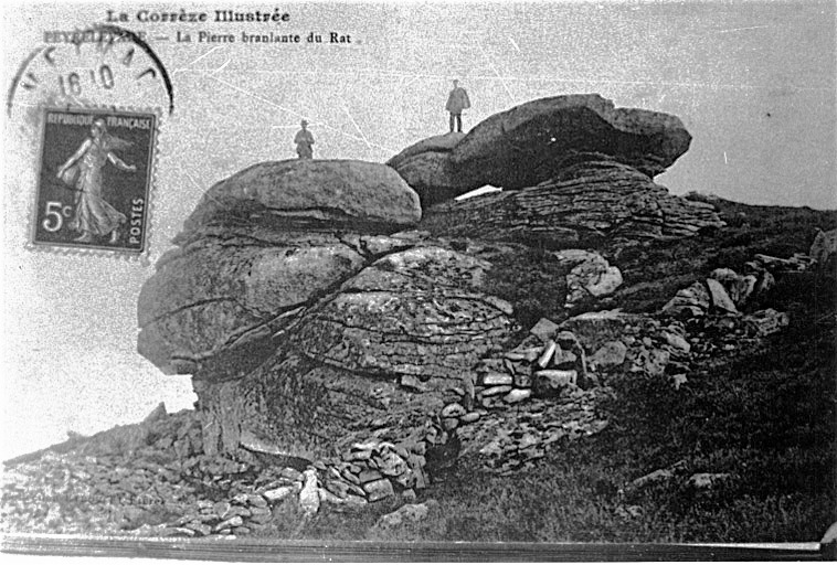 La pierre branlante du Rat.