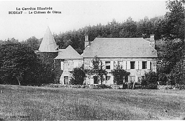 Le château de Gioux.