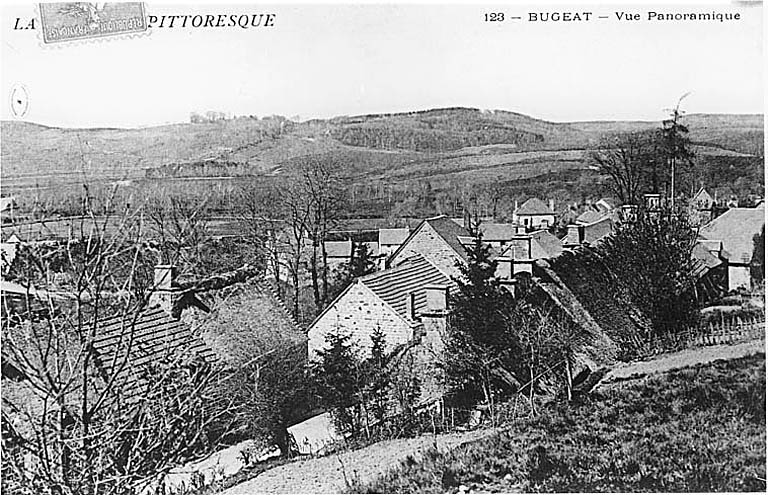 Vue panoramique du bourg.