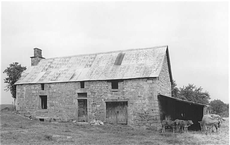 Vue sud-est du logis.
