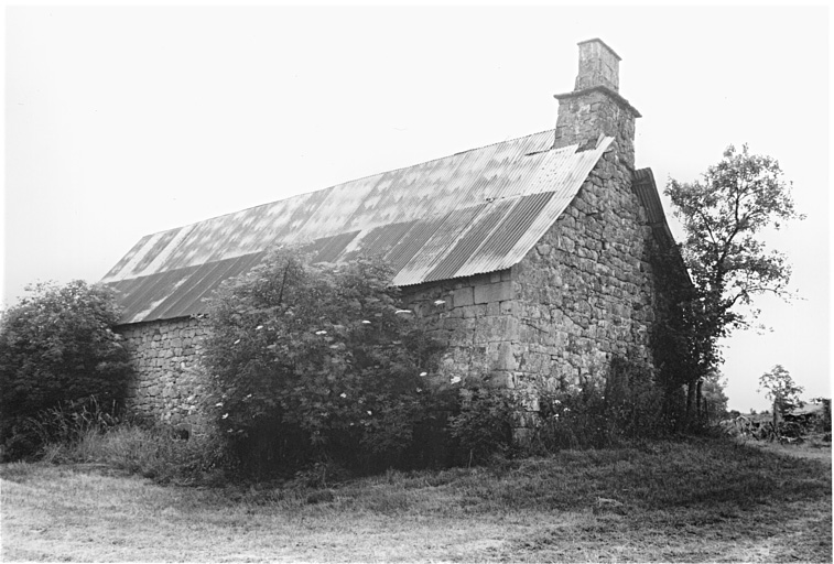 Vue nord-ouest du logis.