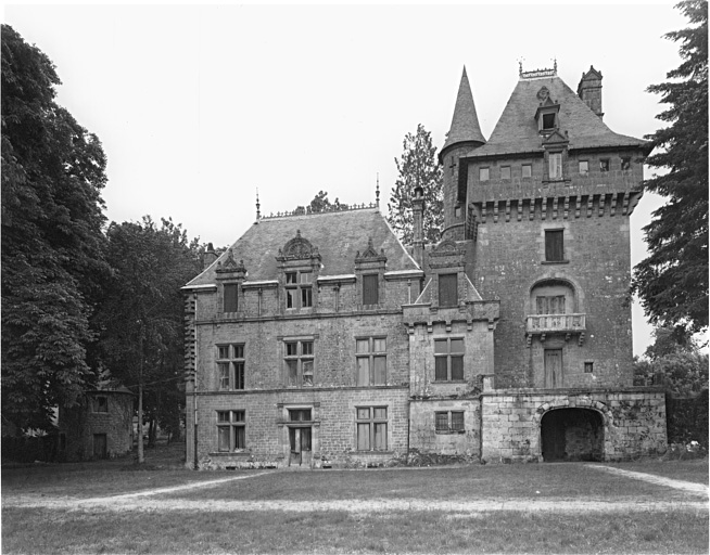 Elévation ouest.