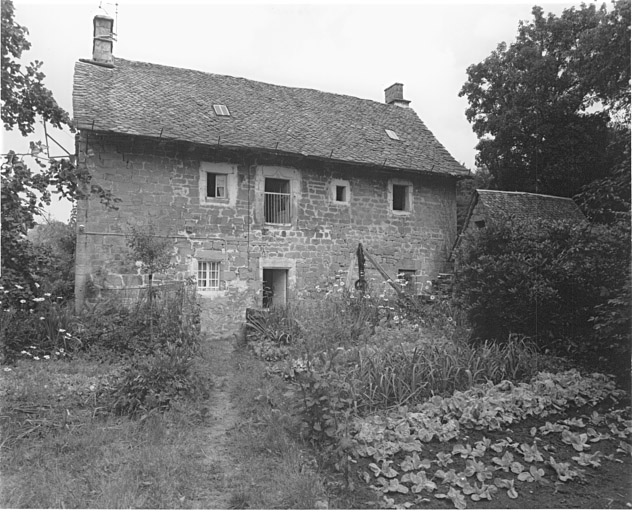 Elévation sud du logis.