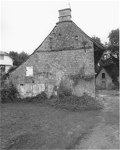 Pignon ouest du logis.