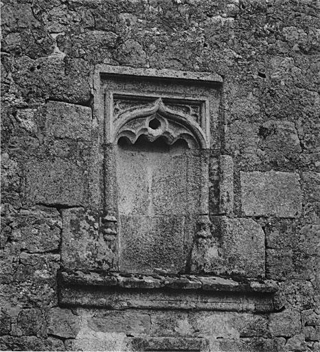 Détail de la niche.
