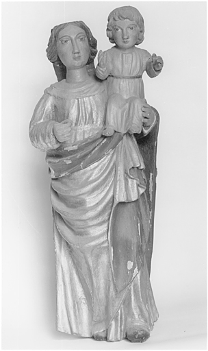 Statuette : Vierge à l'Enfant