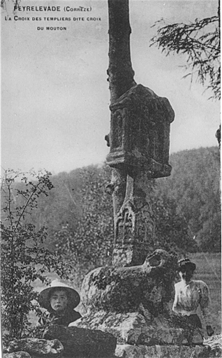 La Croix des Templiers dite Croix du Mouton.