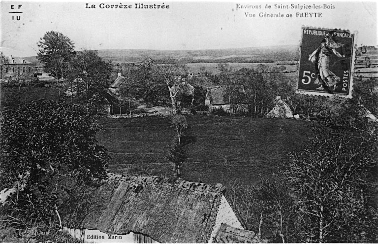 Vue du village de Freyte.