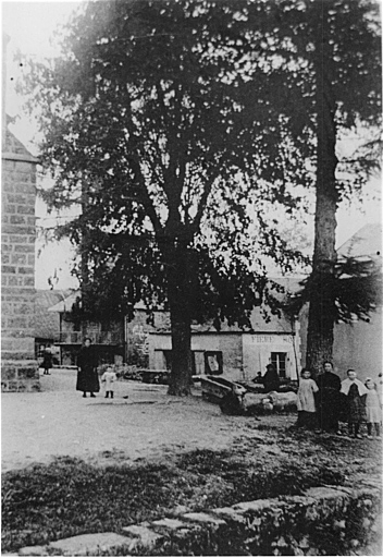 La place de l'église.