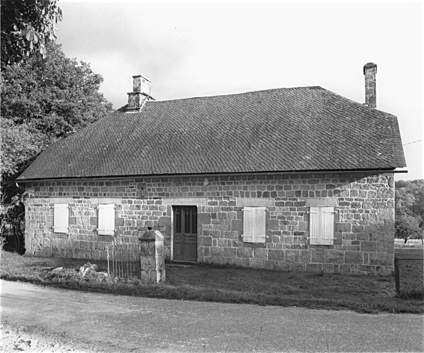 Vue générale du logis, daté 1866, remanié.