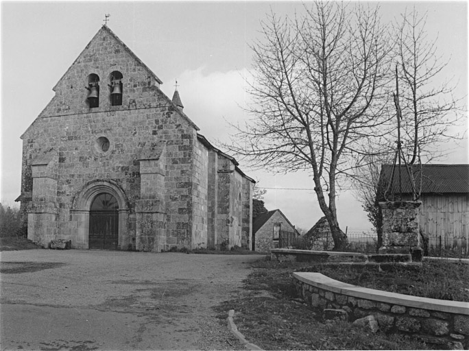 Vue générale, côté sud-ouest.