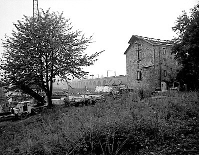 Tour à grain, vue du sud.