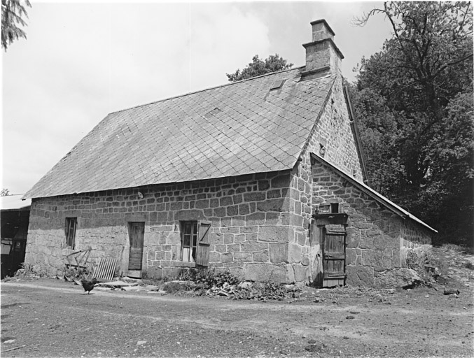 Façade antérieure du logis.