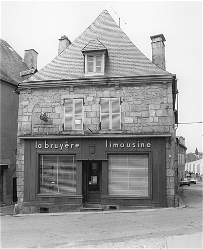 Devanture : 'La Bruyère Limousine'.