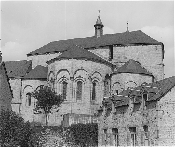 Vue du chevet.